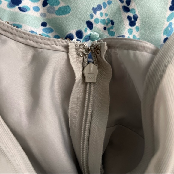 BB Dakota Silver Grey Sequins Mesh Dress - Picture 6 of 16